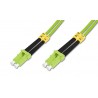 Fibra Ótica Multimode Patch Cord, LC / LC
