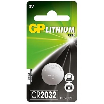 Pilha GP Lithium 3V CR2032