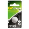Pilha GP Lithium 3V CR2025