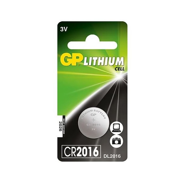 Pilha GP Lithium 3V CR2016