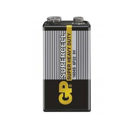 Pilha GP Supercell 9V