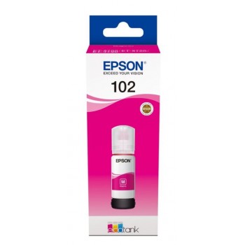 102 EcoTank Magenta ink bottle