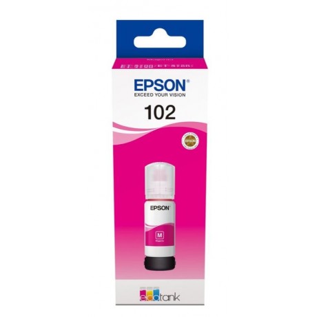 102 EcoTank Magenta ink bottle