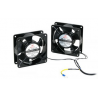 Conjunto de 2 ventiladores de sistema de refrigeração para Rack