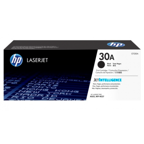 HP 30A Black Original LaserJet Toner Cartridge (CF230A)