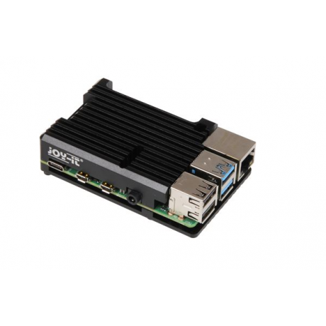 Caixa em alumínio resistente para Raspberry Pi 4 - JOY-IT