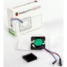 Dissipador com ventoinha para caixa original Raspberry Pi 4