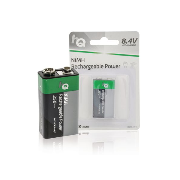 Pilha LR22 recarregável 9V 250mAh