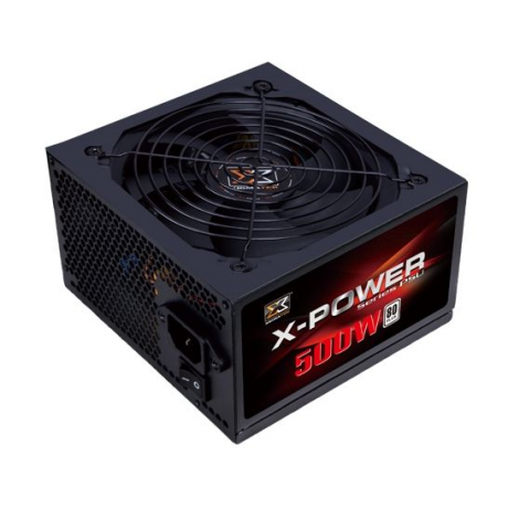 Fonte alimentação X-Power  ATX 500W APFC 80 Plus ventilador Silent 120 mm
