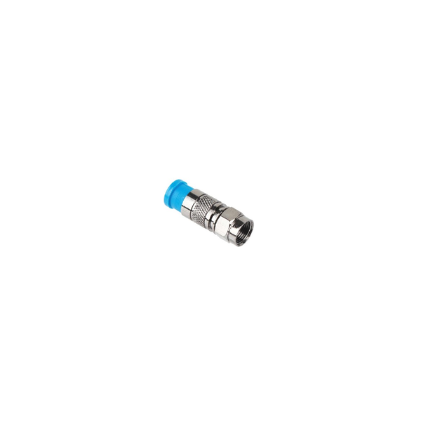 Ficha F de compressão p/ cabo RG6