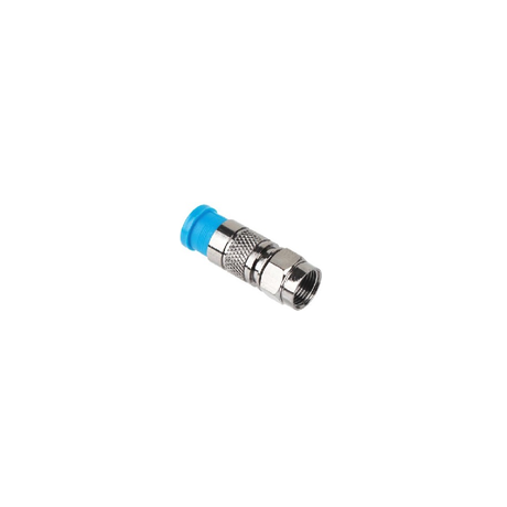 Ficha F de compressão p/ cabo RG6