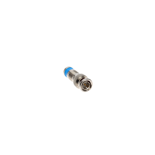 Ficha BNC de compressão macho p/ cabo RG6