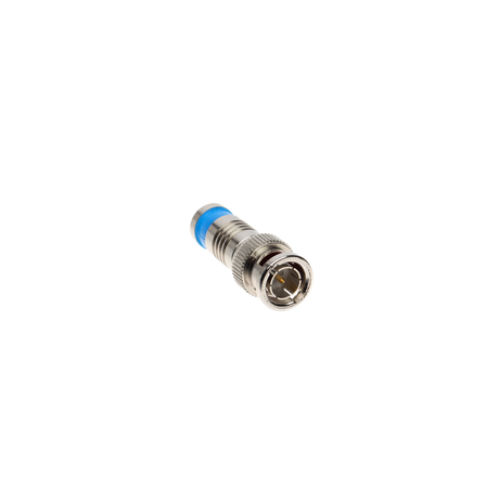 Ficha BNC de compressão macho p/ cabo RG6