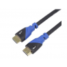 Cabo HDTV 4K@60Hz HDMI2.0 cable Color+gold plated 0.5m