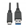 Cabo USB-C - USB 3.0 A (USB 3.2 generation 2, 3A 10Gbit/s) 1
