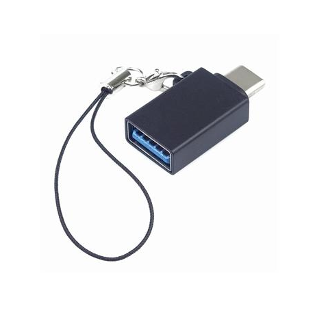Adaptador USB-C male - USB3.0 A female OTG, With Chain