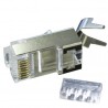 Ficha RJ45 Blindada CAT6 AWG23