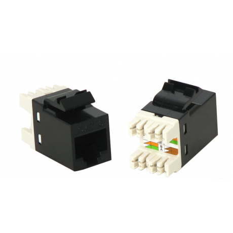 Conetor Keystone UTP RJ45 Cat.6 Preto