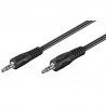 Cabo multimédia audio stereo jack 3.5mm M/M
