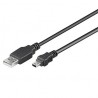 Cabo USB Tipo A - Mini B