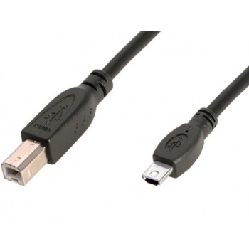 Cabo USB Tipo B - Mini A