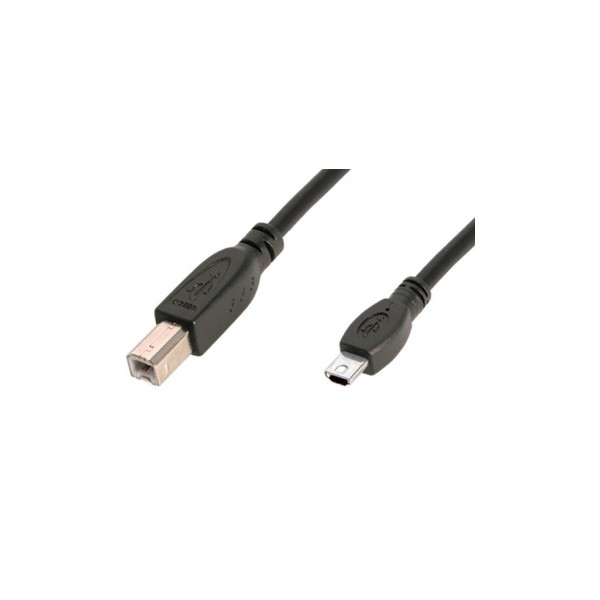 Cabo USB Tipo B - Mini A