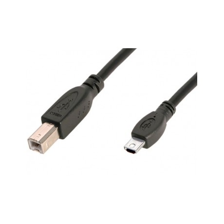 Cabo USB Tipo B - Mini A