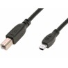 Cabo USB Tipo B - Mini A