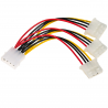 Adaptador Molex - 3x Molex
