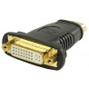 Adaptador HDMI - DVI-D Gold 24K