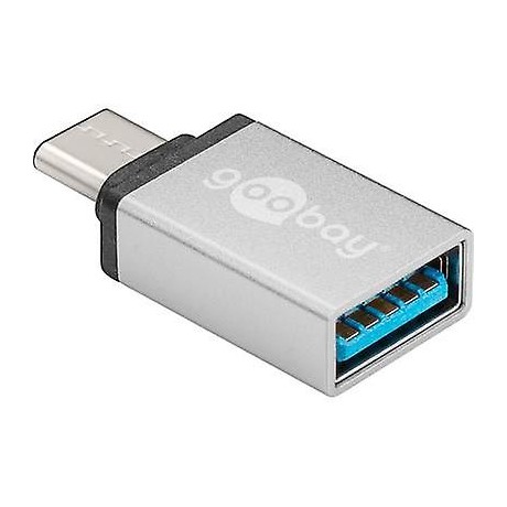 Adaptador USB Tipo A - Tipo C Fêmea metálico