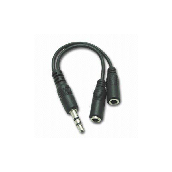Adaptador Stereo 3.5 - 2x3.5