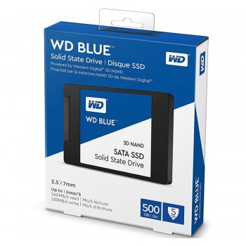 Disco SSD 2.5" 500GB Azul