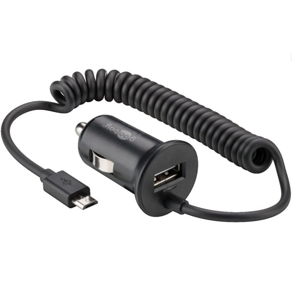 Carregador de isqueiro USB + MicroUSB