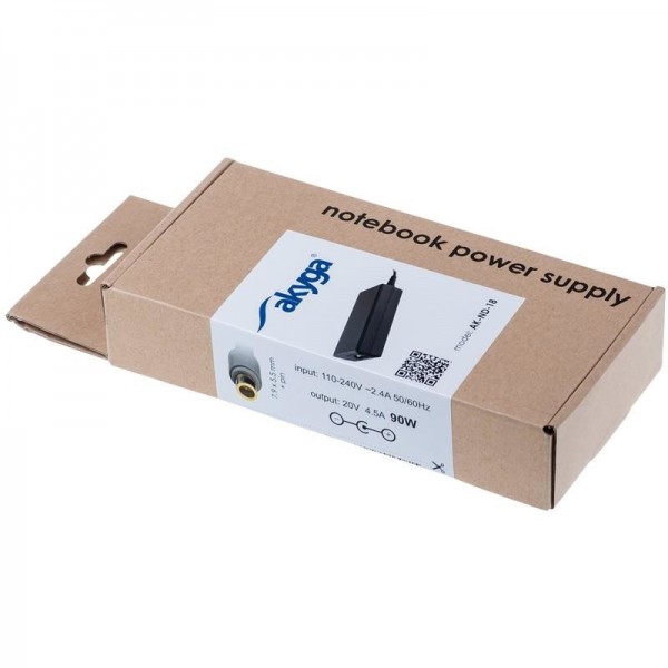 Transformador 90W compatível Lenovo 20V 4.5A