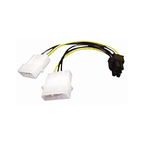 Cabo adaptador de alimentação Molex - PCI-E
