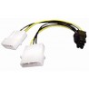 Cabo adaptador de alimentação Molex - PCI-E