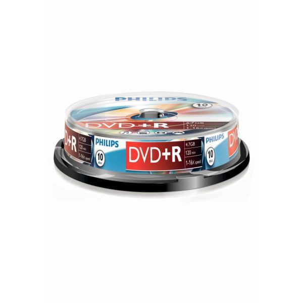 Philips DVD+R 4,7GB 16x Cakebox
