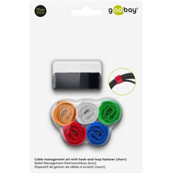 Organizador de cabos em velcro