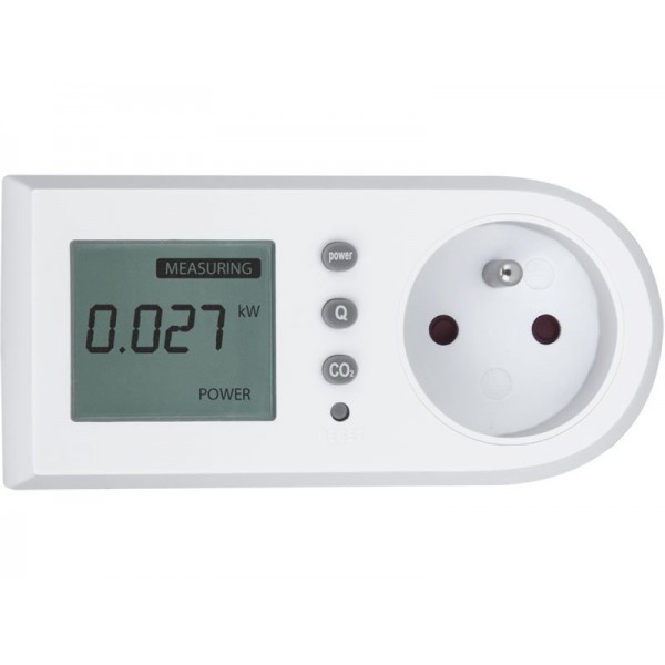 Medidor de consumo KW, KWh, CO2