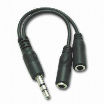 Adaptador Jack 3.5mm - 2x...