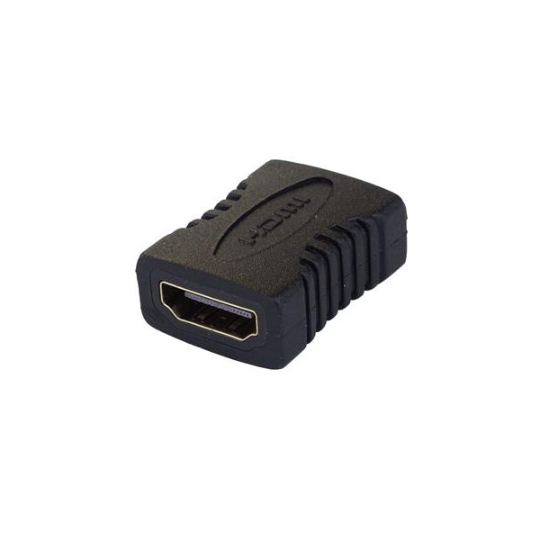 Adaptador HDMI - HDMI F/F gold