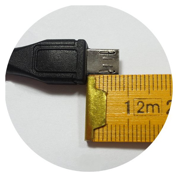 Cabo USB Tipo A - Micro B "Comprido"
