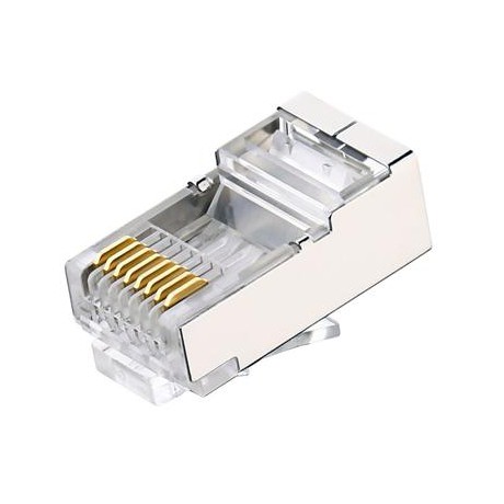 Ficha RJ45 Blindada CAT6