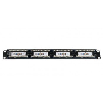 Painel transferência 24 portas UTP Cat 5E
