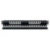 Painel frontal 19" organizador de cabos 1U