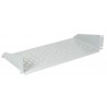 Prateleira perfurada para rack 19" 2U cinzenta